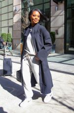 GABRIELLE UNION Leaves Crosby Hotel in New York 03/11/2022