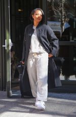 GABRIELLE UNION Leaves Crosby Hotel in New York 03/11/2022
