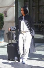 GABRIELLE UNION Leaves Crosby Hotel in New York 03/11/2022