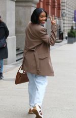 GABRIELLE UNION Out and About in New York 03/07/2022