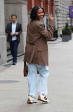 GABRIELLE UNION Out and About in New York 03/07/2022