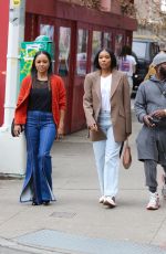 GABRIELLE UNION Out and About in New York 03/07/2022