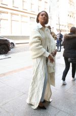 GABRIELLE UNION Out and About in New York 03/11/2022