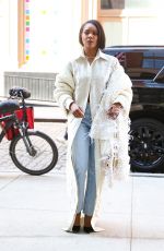 GABRIELLE UNION Out and About in New York 03/11/2022