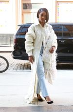 GABRIELLE UNION Out and About in New York 03/11/2022