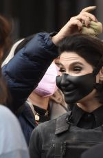 GEMMA ARTERTON on the Set Culprits in Manchester 03/24/2022