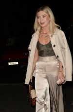 GEORGIA TOFFOLO Arrives at Quantas Gallery NFT Opening Party in London 03/23/2022