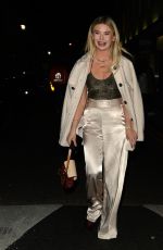 GEORGIA TOFFOLO Arrives at Quantas Gallery NFT Opening Party in London 03/23/2022