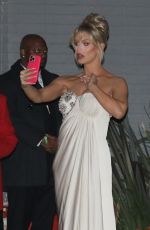 GIGI GORGEOUS Arrives at Elton John AIDS Foundation