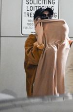 GIGI HADID and Her Daughter at JFK Airport in New York 03/06/2022
