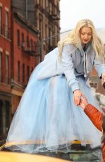 GIGI HADID at a Photoshoot in New York 03/30/2022