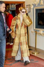 GIGI HADID at Cabaret La Nouvelle Eve in Paris 03/06/2022