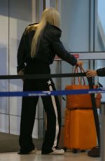 GIGI HADID at JFK Airport in New York 03/10/2022