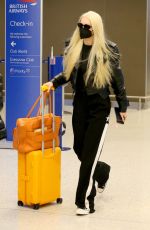 GIGI HADID at JFK Airport in New York 03/10/2022