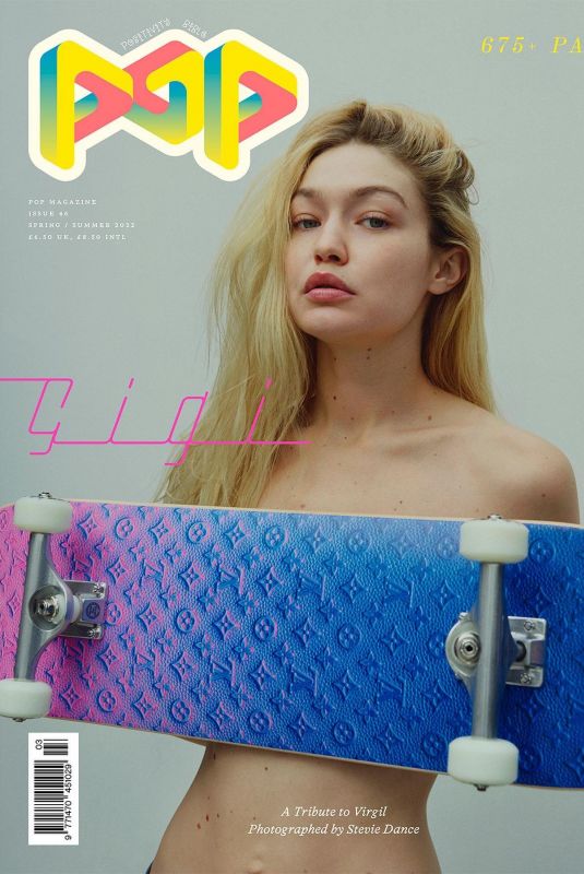 GIGI HADID for Pop Magazine, Spring/Summer 2022