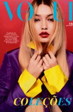 GIGI HADID in Vogue Magazine, Brazil March 2022