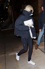 GIGI HADID Night Out in New York 03/09/2022