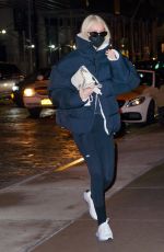 GIGI HADID Night Out in New York 03/09/2022