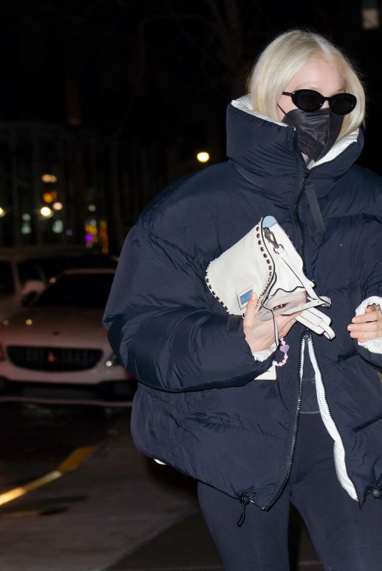 GIGI HADID Night Out in New York 03/09/2022