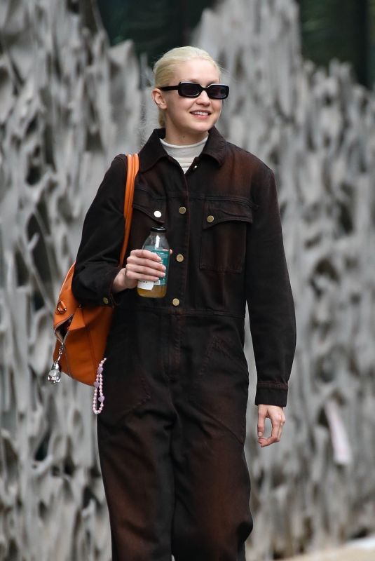 GIGI HADID Out and About in New York 03/15/2022