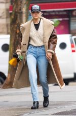 GIGI HADID Out for a Walk in New York 03/17/2022
