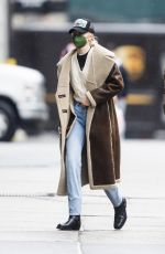 GIGI HADID Out for a Walk in New York 03/17/2022