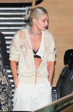 GIGI HADID Out for Dinner at Nobu in Malibu 03/25/2022