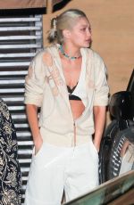 GIGI HADID Out for Dinner at Nobu in Malibu 03/25/2022