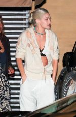 GIGI HADID Out for Dinner at Nobu in Malibu 03/25/2022