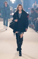 GIGI HADID Walks Runway at Isabel Marant Gashion Show in Paris 03/03/2022