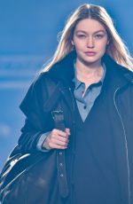 GIGI HADID Walks Runway at Isabel Marant Gashion Show in Paris 03/03/2022