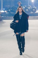 GIGI HADID Walks Runway at Isabel Marant Gashion Show in Paris 03/03/2022
