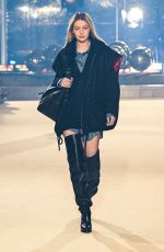GIGI HADID Walks Runway at Isabel Marant Gashion Show in Paris 03/03/2022