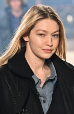 GIGI HADID Walks Runway at Isabel Marant Gashion Show in Paris 03/03/2022