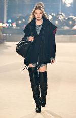 GIGI HADID Walks Runway at Isabel Marant Gashion Show in Paris 03/03/2022