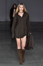 GIGI HADID Walks Runway at Ludovic De Saint-sernin Fashion Show in Paris 03/03/2022