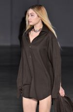GIGI HADID Walks Runway at Ludovic De Saint-sernin Fashion Show in Paris 03/03/2022