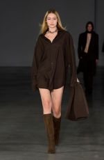 GIGI HADID Walks Runway at Ludovic De Saint-sernin Fashion Show in Paris 03/03/2022