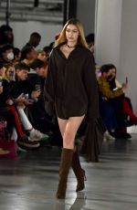 GIGI HADID Walks Runway at Ludovic De Saint-sernin Fashion Show in Paris 03/03/2022