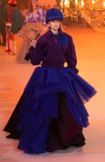 GIGI HADID Walks Runway at Off-white Fashion Show in Paris 02/28/2022