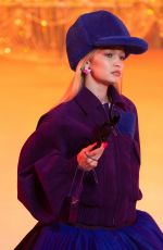 GIGI HADID Walks Runway at Off-white Fashion Show in Paris 02/28/2022