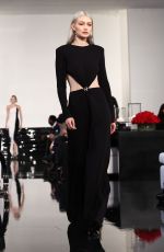 GIGI HADID Walks Runway at Ralph Lauren Fall 2022 Show in New York 03/22/2022