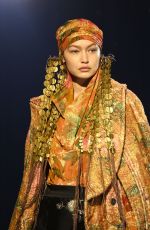 GIGI HADID Walks Runway at Vivienne Westwood Show at Paris Fashion Week 03/05/2022