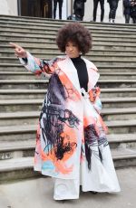 GOLDA ROSHEUVEL at Roksanda Show at London Fashion Week 02/21/2022