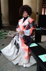 GOLDA ROSHEUVEL at Roksanda Show at London Fashion Week 02/21/2022