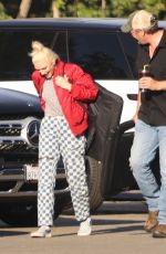 GWEN STEFANI and Blake Shelton Out in Los Angeles 03/16/2022