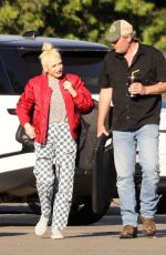 GWEN STEFANI and Blake Shelton Out in Los Angeles 03/16/2022