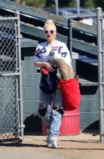 GWEN STEFANI at Her Son