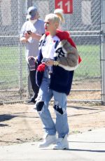 GWEN STEFANI at Her Son