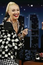 GWEN STEFANI at Jimmy Kimmel Live 03/24/2022